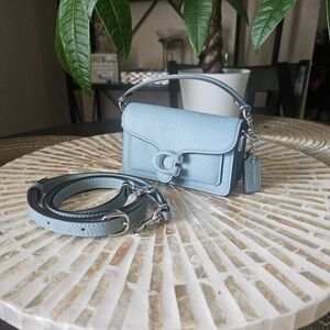💙 Coach Tabby 12 Mini Bag - Aquamarine